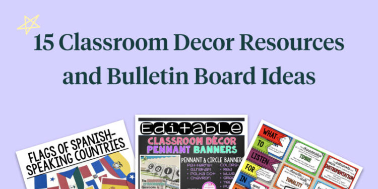 classroom decor Blog