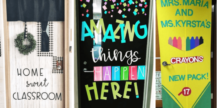 Back to School Classroom Doors - Planeticnet | Education