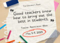 Beige Maximalist Teacher Appreciation Week Greeting Instagram Post