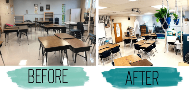 Get Inspired with Classroom Before and After Transformations