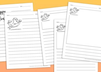 Halloween Writing Paper Feature