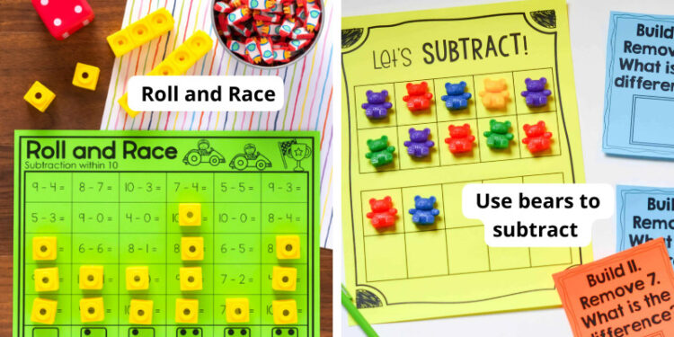 Subtraction Ideas - Planeticnet | Education