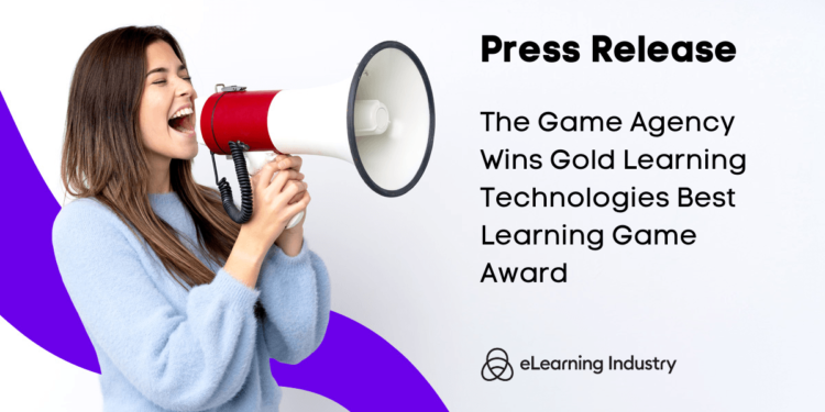 The Game Agency Wins Gold Learning Technologies Best Learning Game Award