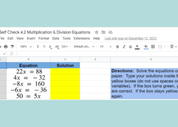 This Easy Google Sheets Hack Will Have Math Teachers Celebrating