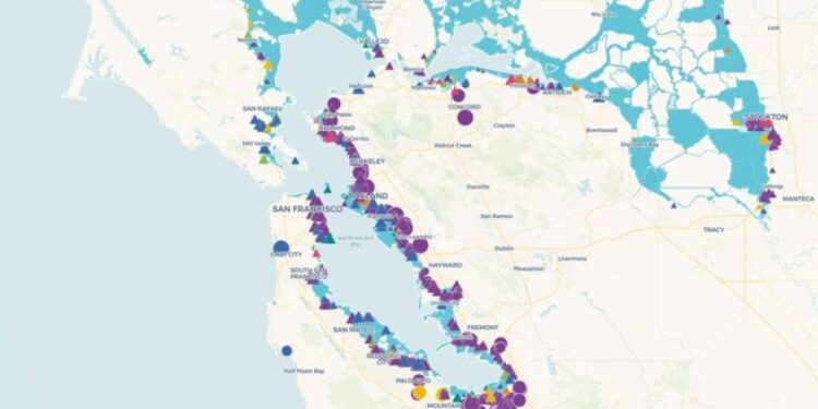 bay area sea level rise contamination screenshot x - Planeticnet | Education