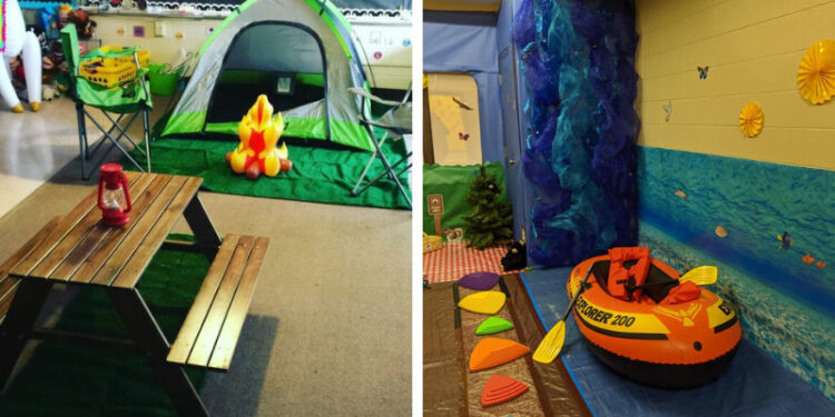 camping theme classroom - Planeticnet | Education