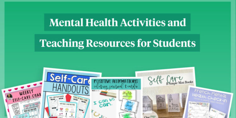 mental health activities for students - Planeticnet | Education