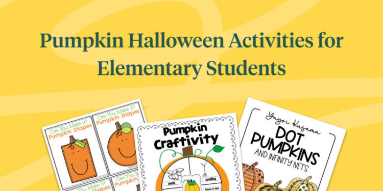 pumpkin halloween activities for elementary students tpt blog