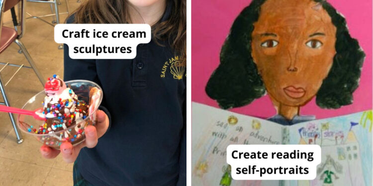 second grade art projects