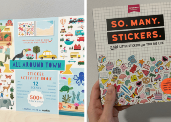 sticker books feature