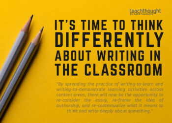 think differently teaching writing classroom