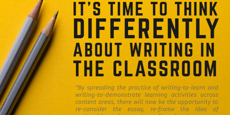 think differently teaching writing classroom - Planeticnet | Education