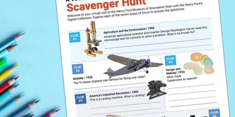 virtual museum scavenger hunt - Planeticnet | Education